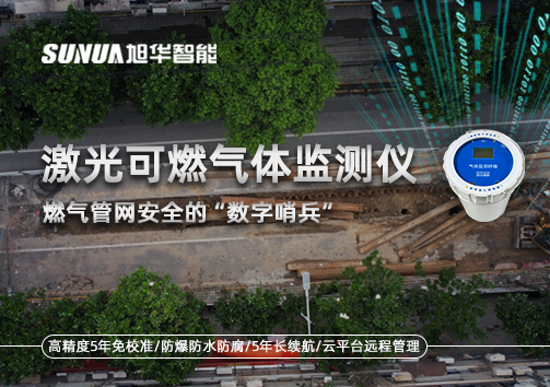 燃气管网安全的“数字哨兵”：激光可燃气体监测仪
